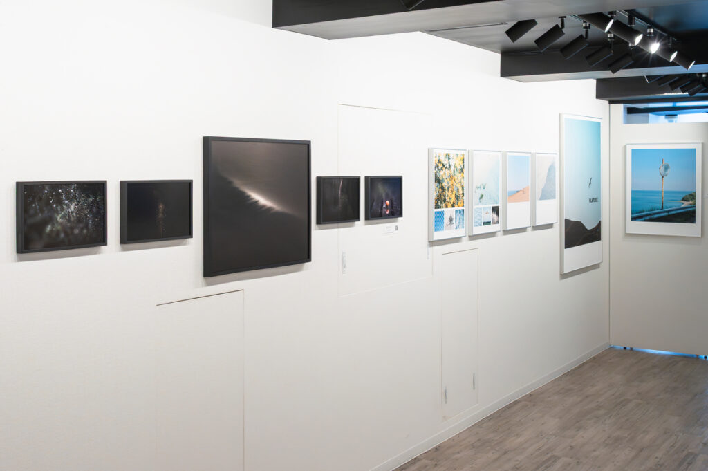 View of PLAYLIST Vol.1 photo exhibition at gallery in Ginza, Tokyo