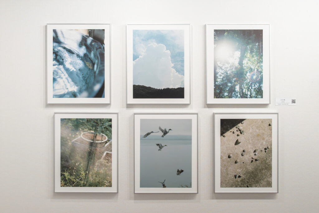 View of PLAYLIST Vol.1 photo exhibition at gallery in Ginza, Tokyo